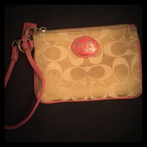Coach wristlet